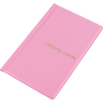 Визитница Panta Plast, 60 визиток, розовый (0304-0003-30)