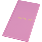 Визитница Panta Plast, 96 визиток, розовый (0304-0005-30)