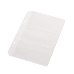 Файл для 6 визиток Panta Plast, 2 отверстия, 110х172 мм, PVC (0311-0001-00)