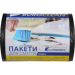 Пакеты для мусора BuroClean Eurostandart, черные, 35 л, 100 шт (10200022)