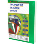 Обложки картонные D&A Chromolux Gloss глянец, зеленый, А4, 250г/м2, 100 шт (1220101010400)