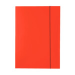 Папка на резинке картонная Esselte А4 красная (13436)