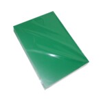 Обложки пластиковые Agent, непрозрачные, зеленые, А4, 400 мкн, 100 шт (1524374)