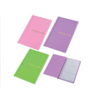 Визитница для 24 визиток Panta Plast, PVC, розовый