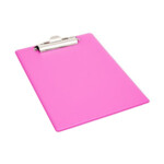 Клипборд Panta Plast, А5, PVC, розовый