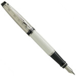 Ручка пір'яна Waterman Expert Deluxe White CT FP F 10 039