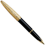Ручка пір'яна Waterman Carene Essential Black/Gold FP F 11 204