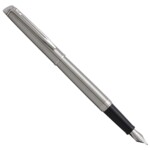 Ручка пір'яна Waterman Hemisphere Stainless Steel CT FP F 12 004