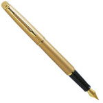 Ручка пір'яна Waterman Hemisphere Stardust Gold GT FP F 12 560