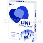 Офисная бумага Uni Standard А4, 80 г/м2, 500 л