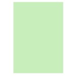 Цветная бумага Uni Color Pastel Medium Green (средний зеленый), А4, 80 г/м2, 100 л