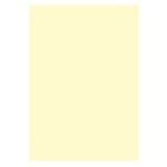 Цветная бумага Uni Color Pastel Cream (крем), А4, 160 г/м2, 100 л