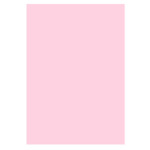 Цветная бумага Uni Color Pastel Flamingo (розовый), А4, 160 г/м2, 100 л