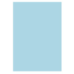 Цветная бумага Uni Color Pastel Iceblue (голубой лед), А4, 160 г/м2, 100 л