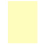 Цветная бумага Uni Color Pastel Yellow (желтый), А4, 160 г/м2, 100 л