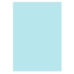 Цветная бумага Uni Color Pastel Medium Blue (средний голубой), А4, 160 г/м2, 100 л