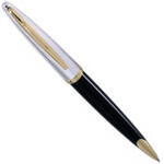 Ручка кулькова Waterman Carene Deluxe Black/silver BP 21 200