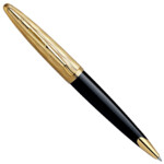 Ручка шариковая Waterman Carene Essential Black/Gold BP 21 204
