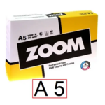 Офисная бумага Zoom А5, 80 г/м2, 500 л (23.48)