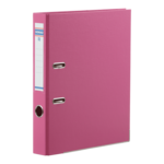 Регистратор Donau, А4, 50 мм, рычаж. мех, двухсторонний, розовый (3955001PL-30)