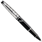 Ручка-роллер Waterman Expert Deluxe Black CT RB 40 038