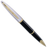 Ручка-роллер Waterman Carene Deluxe Black/silver RB 41 200