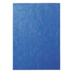 Обложки картонные Bindmark Кантри &quot;под кожу&quot;, темно-синие, А4, 230 г/м2, 100 шт