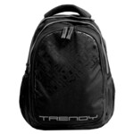 Рюкзак школьный Olli 2U-0514-1B Trendi черный/серый