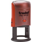 Оснастка для круглої печатки Trodat 46040, діам 40 мм, пластик, червоний