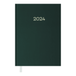 Ежедневник датированный 2024 Buromax MONOCHROME А5 зеленый 336 с (BM.2160-04)