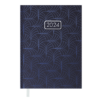 Щоденник датований 2024 Buromax VELVET А5 синій 336 с (BM.2163-02)