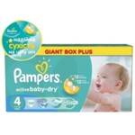 Подгузники Pampers Active Baby-Dry Размер 4 (Maxi) 8-14 кг, 106 шт (4015400737278)
