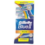 Бритви одноразові Gillette Blue II Plus (8 шт. + 2 шт. Безкоштовно) (3014260269401)
