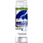 Гель для гоління Gillette Mach 3 Sensitive гіпоалергенний 200 мл (7702018837816)