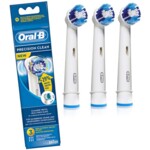 Змінні насадки для електричних зубних щіток Oral B Precision Clean EB20 2 шт + 1 шт в подарунок (421