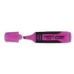 Текст-маркер флуоресцентный Granit 250, с грипом, розовый