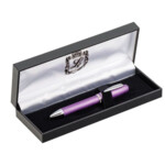 Ручка кулькова Langres Charm, фіолетовий, у подарунковому футлярі