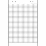Блок бумаги для флипчартов OfficeMan, 20 листов, 64 х 90 см, в клетку (OM.0002)