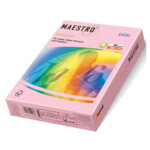 Цветная бумага Maestro Color Pastell OPI74, Flamingo (с/роз), А4, 80 г/м2, 500 л