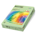 Цветная бумага Maestro Color Pastell MG28, Medium Green (средний зеленый), А4, 80 г/м2, 500 л (АН1135)