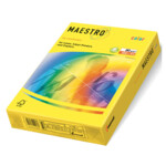 Цветная бумага Maestro Color Trend ZG34, Lemon Yellow (желтый), А4, 80 г/м2, 500 л (АН1137)