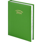 Ежедневник датированный карманный Brunnen Miradur, ярко-зеленый, 2020 г