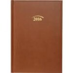 Ежедневник датированный Brunnen Стандарт Miradur, коричневый, А5, 2020 г