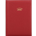 Ежедневник датированный Brunnen Стандарт Shine, красный, А5, 2020 г