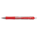Ручка гелевая автоматическая Uni-Ball Signo Retractable Micro, 0,5 мм, красный(UMN-152.(05).Red)