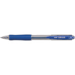Ручка шариковая автоматическая Uni Laknock Medium, 1 мм, синий (SN-100.(10).Blue)