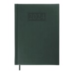 Ежедневник датированный 2024 Buromax GENTLE А5 зеленый 336 с (BM.2109-04)