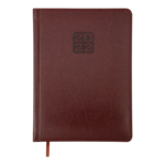 Ежедневник датированный 2022 Buromax Bravo А5 L2U коричневый 336 с (BM.2112-25)