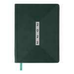 Ежедневник датированный 2022 Buromax MEANDER А5 зеленый336 с (BM.2116-04)