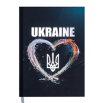 Ежедневник датированный 2021 Buromax Ukraine А5 336 с. Черный (BM.2128-01)